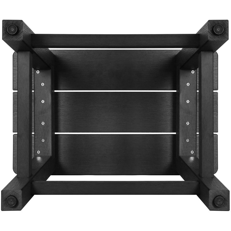 Makira 17.3'' W Manufactured Wood Shower Bench, Black