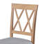 Ensemble de chaises de table de salle à manger pliables avec abattant pour petit espace-114234375