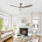 Armillda 56'' Ceiling Fan with LED Lights