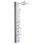 Système de tour de douche avec colonne de douche en acier inoxydable et jet de massage 4 modes