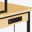 Établi 71 po réglable avec panneau perforé et établi en bois robuste avec roues, capacité de charge de 1 600 lb Capacité de charge, établi roulant avec prise CA / USB, crochets, tablette, garage, atelier, bureau, maison.