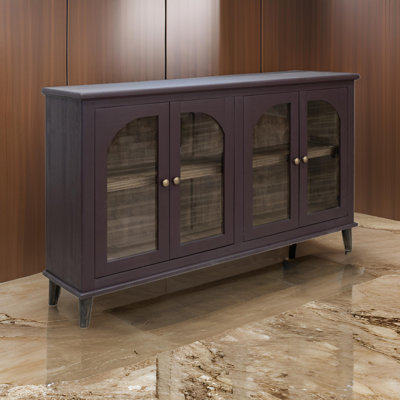 70.75" Wide Solid Wood Sideboard