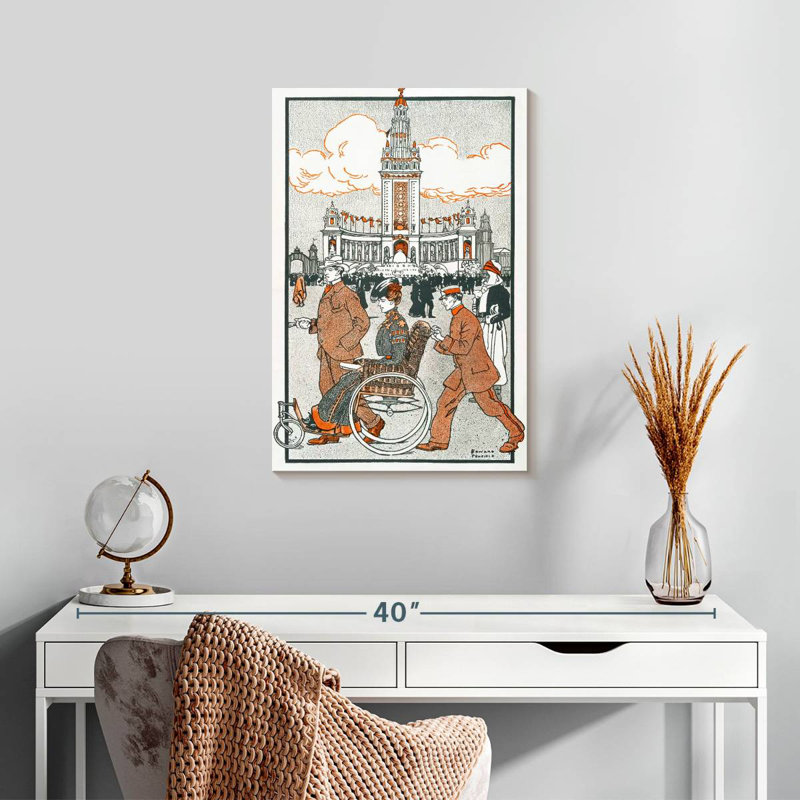 Lelar Collier's Pan-American Exposition, 24" H x 16" W
