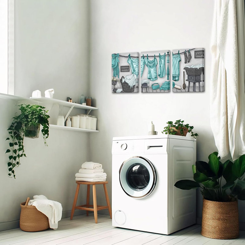 3 Piece Wrapped Canvas Wall Art