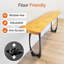  Pieds de table en métal Cleo, ensemble de 2-1634522508