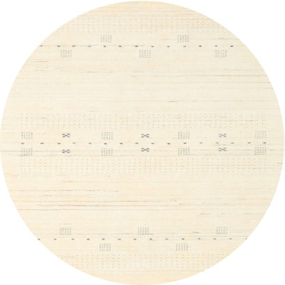 Tapis abstrait crème