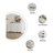 Elegant 9-Drawer Dresser - Modern Storage Solution For Bedroom And Living Room