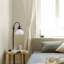 Lampe de table ajustable Garlyn en noir mat