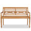 Vester Solid Wood Teak Outdoor Bench-41863085