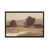 Distressed Black Framed Canvas