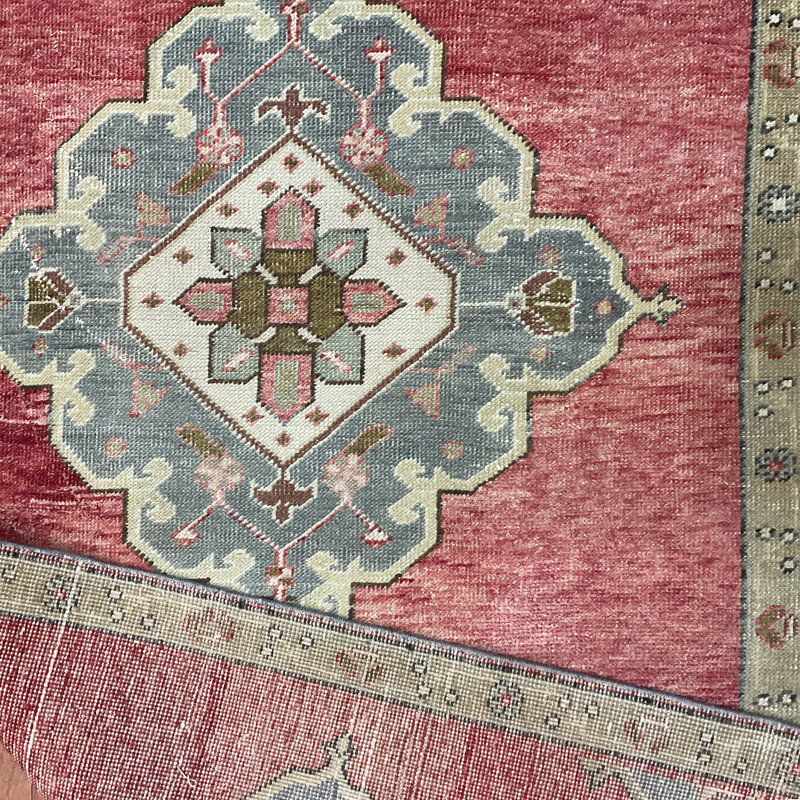 Dakota Fields Handmade Turkish Oushak Wool Runner