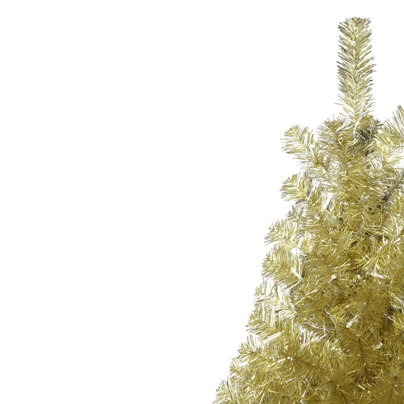 Lighted Artificial Pine Christmas Tree, 5'
