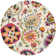 Bungalow Rose Performance Floral Rug