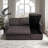 Upholstered Sleeper Sofa With Reversible Storage And Pull Out Sofa Bed