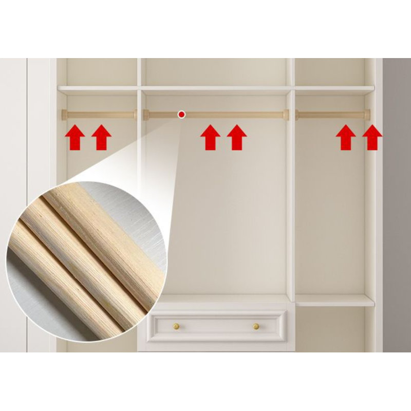 Simple Wardrobe Of Solid Colour