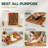 Versatile End Grain Acacia Cutting Board-93547649