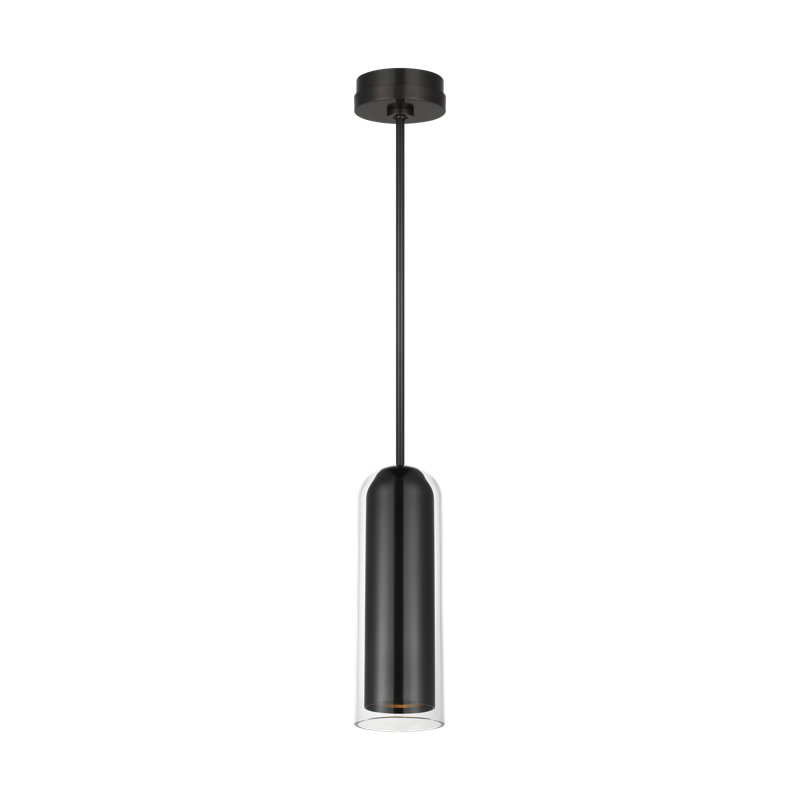 Tala 1 - Light LED Pendant, 77.2" H x 15" W x 5" D, Bronze