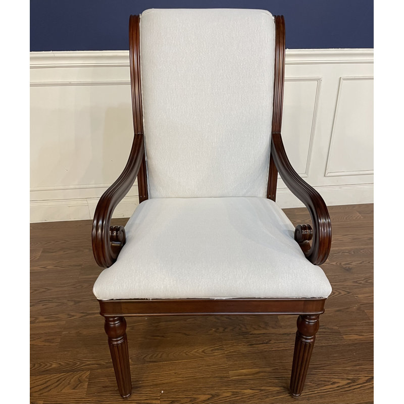 Regency Upholstered Arm Chair