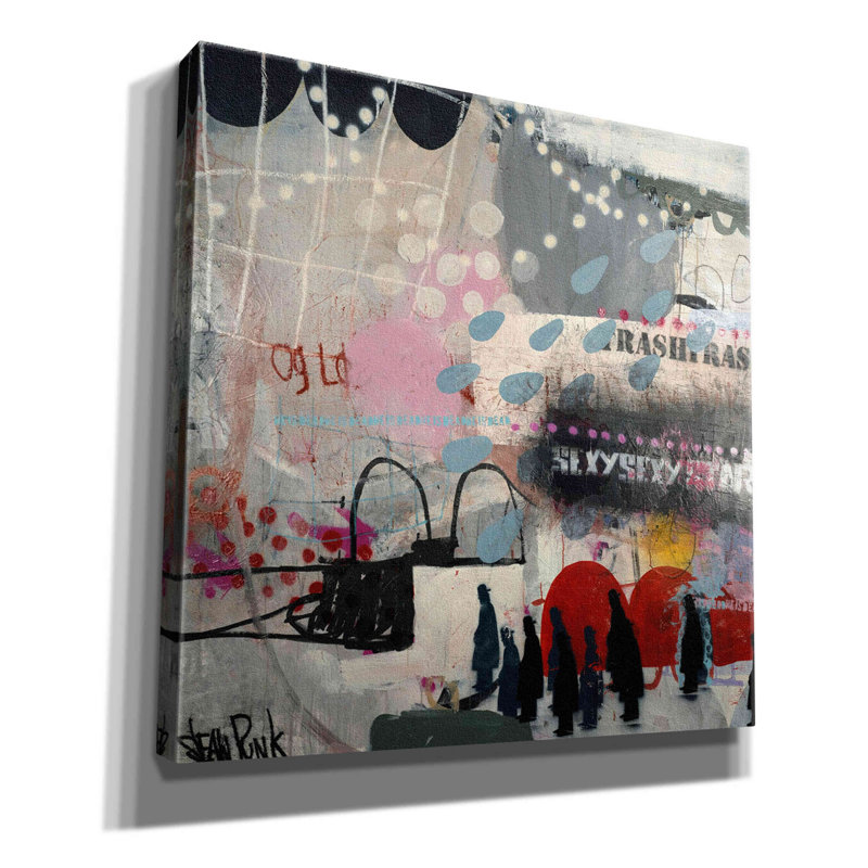 Voyage par Punk - reproduction sur toile tendue, H 12 po x l 12 po x P 0,75 po