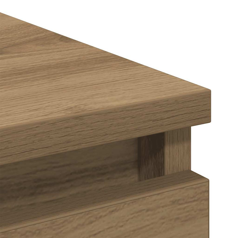 Sideboard 80X35x76 Cm Engineered Wood, Artisan Oak