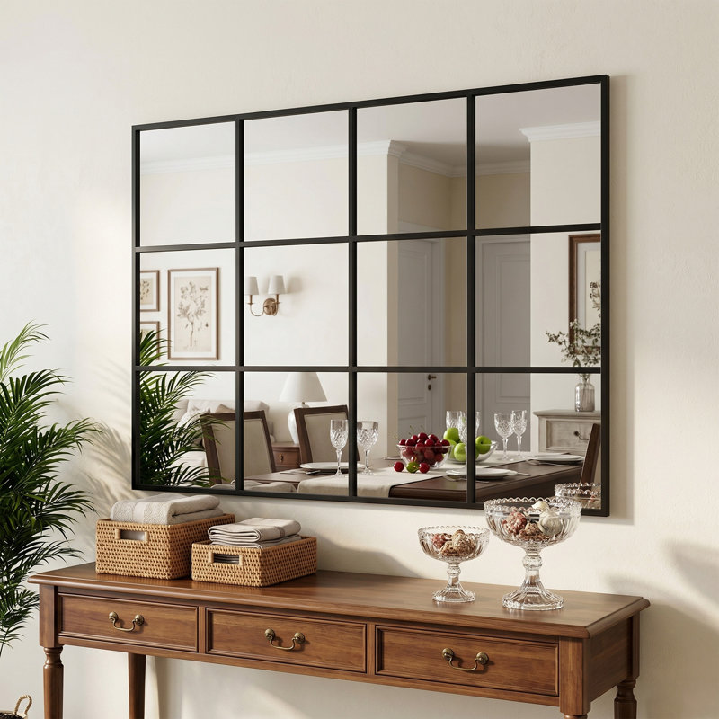 Miroir mural pour fenêtre, 36 po x 48 po