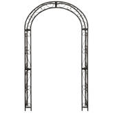 Alcott Hill® Izabella 72'' H x 36'' W Iron Gothic Trellis & Reviews ...