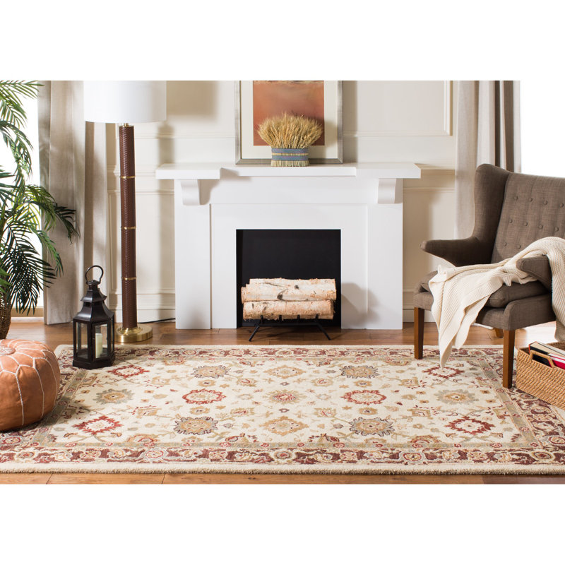 Coltun Hand Tufted Wool Pile Oriental Rug, Rectangle 9'6" x 13'6"