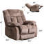Fauteuil inclinable en tissu-955063967
