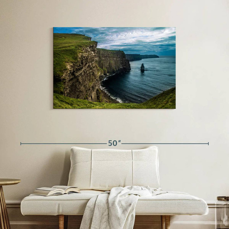 Ravi Cliff of Moher Viewpoint, H 26 po x l 39 po