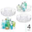 Plateau tournant 12 po pour rangement dans la salle de bain - Rangement pour cosmétiques, parfums, lotions et produits de beauté
