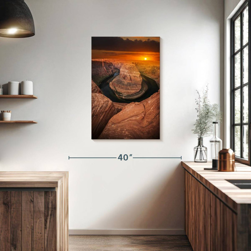 Alvord Arizona Horseshoe Bend, H 36 po x l 24 po