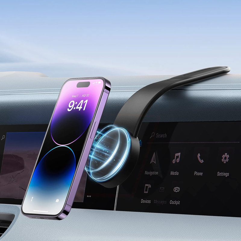 Support de téléphone magnétique pliable