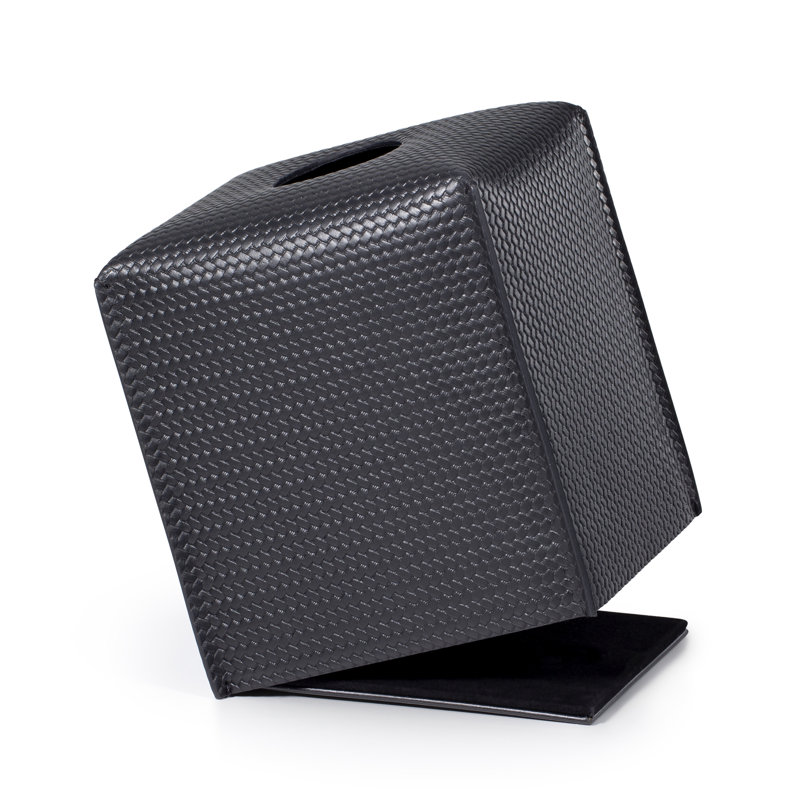 Piega Braid Brown Tissue Cover, Black