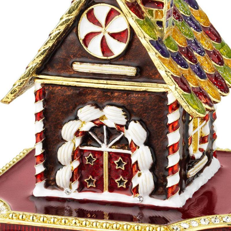 Holiday Gingerbread Box Stocking Holder