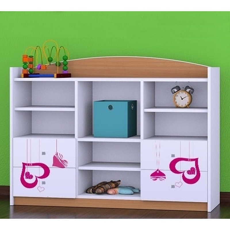 Tess 92cm H X 129cm W Kids Cube, Natural