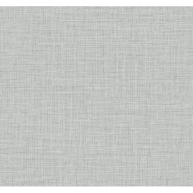 Papier peint L 27 pi x l 27 po Asja, Gris