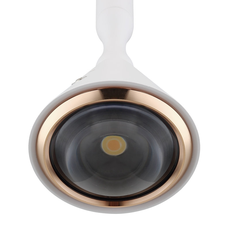 1 - Light LED Geometric Pendant, White