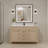 LED Bathroom Vanity Mirror with Matte Black Framed, Anti-Fog Dimmable Brightness & Memory Function-1827330990