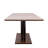 Farmhouse Expandable Rectangular Dining Set with Mid-century Windsor Chair Set-747438026