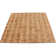Grade-A DIY 11.5" x 11.5" Teak Wood Interlocking Deck Tile in Natural