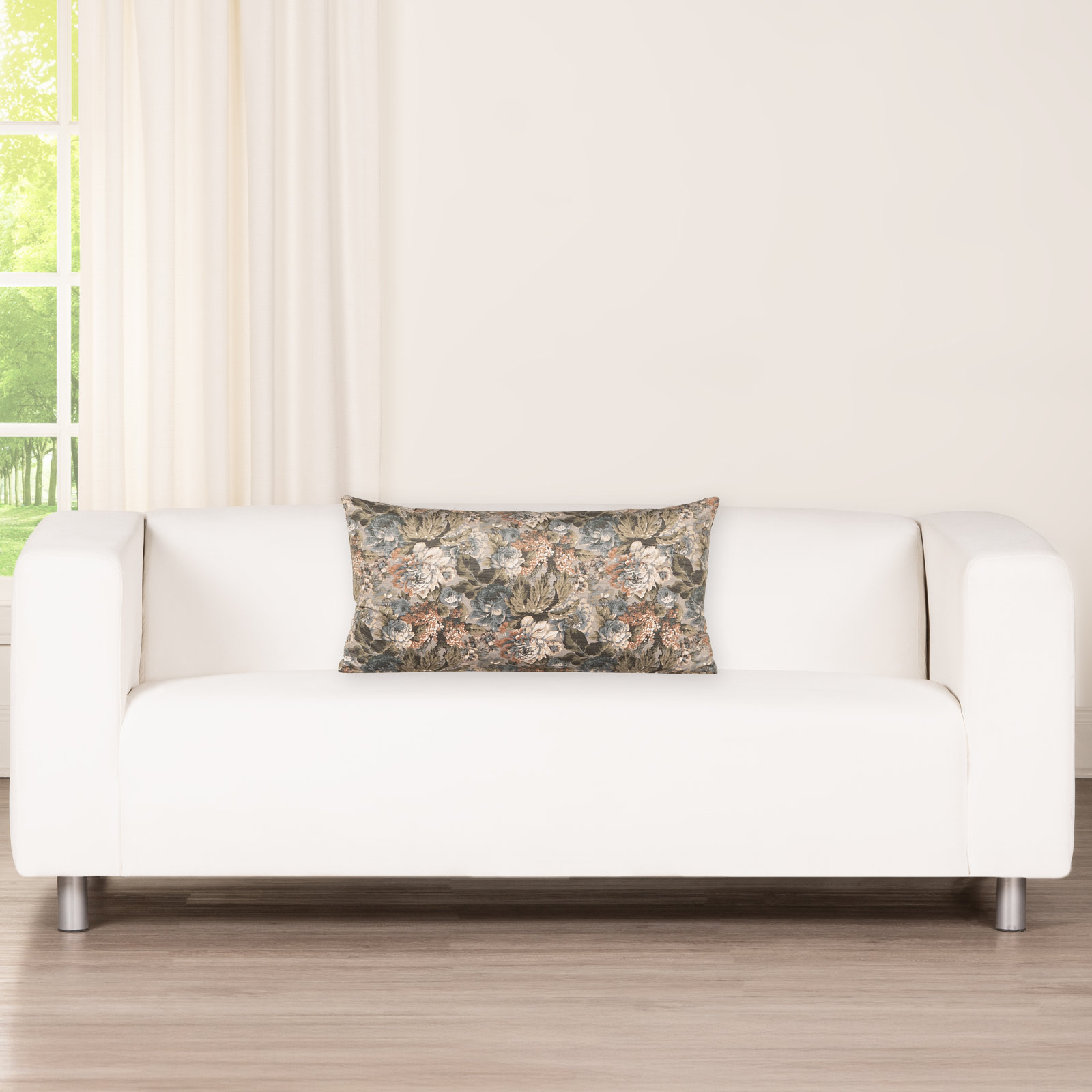 Olcott Throw Pillow, Polyester, Rectangle 14"H x 26"W