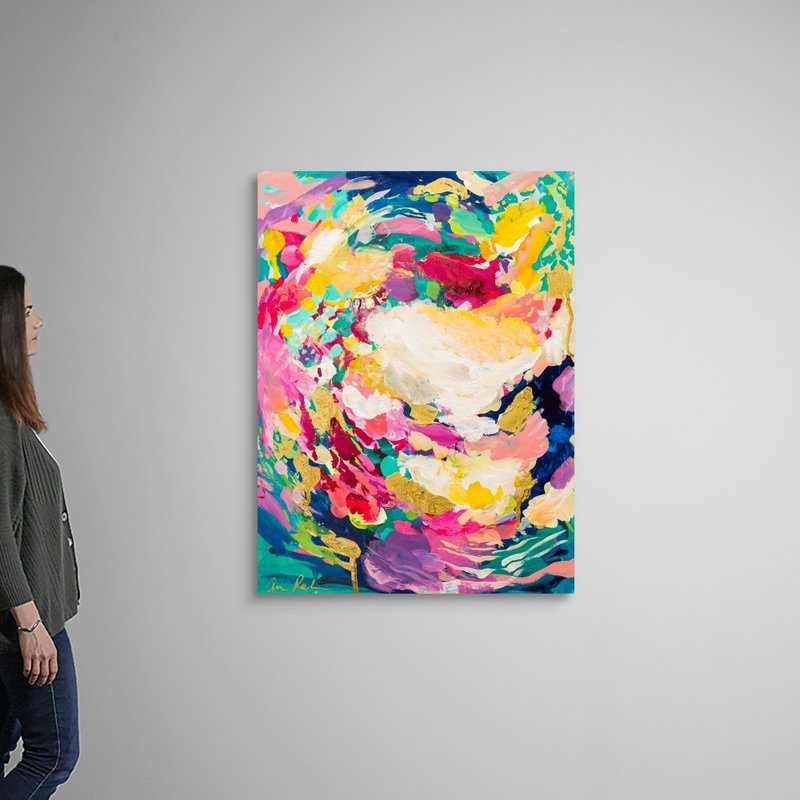 « Tlacolula » par Amira Rahim, reproduction d’art sur toile, H 48 po x l 36 po x P 1,25 po, Toile tendue