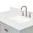 36.25'' Single Bathroom Vanity with Carrara Quartz Top-1781507118-1781507113
