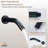 Retro Wall Mount 3 Funtions Rainfall Shower System with 3 Setting Handheld, Bath Spout, Rough-In Valve and Diverter-71985994