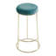 Alec Upholstered Counter Stool with Metal Frame-486259650-427176548