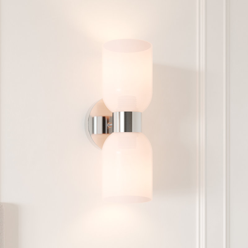 Alaisha 2-Lights Wall Light, Silver