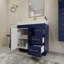 Ensemble de meuble-lavabo simple 36 po avec tiroirs et portes-70381362