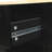 Kitchen Cart With Rubber Wood Drop-Leaf Countertop ,Cabinet Door Internal Storage Racks,Kitchen Island On 5 Wheels With Storage Cabinet And 3 Drawers-1638792748