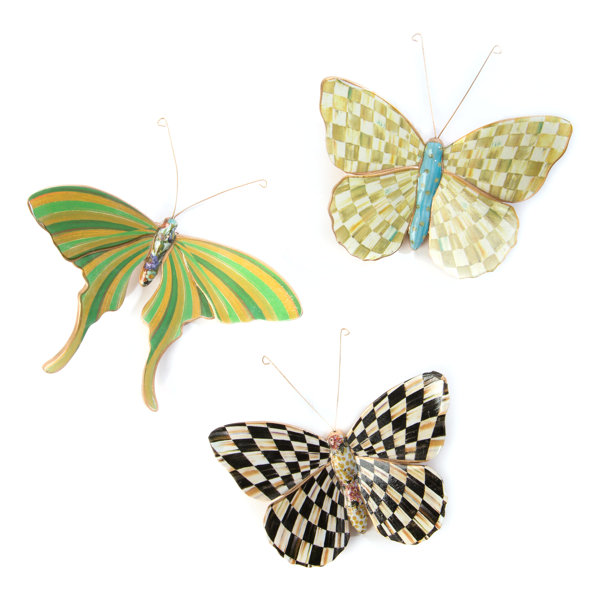 Set of 5 Butterfly Decoration Wire for Flower Bouquet