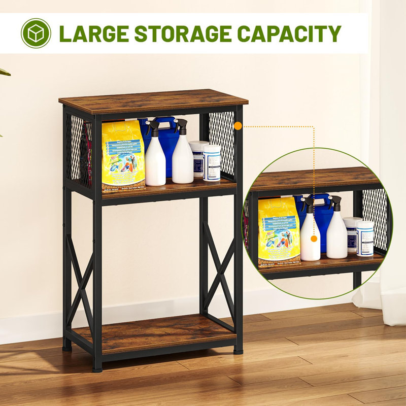 Support d'aquarium 10 gallons avec rangement